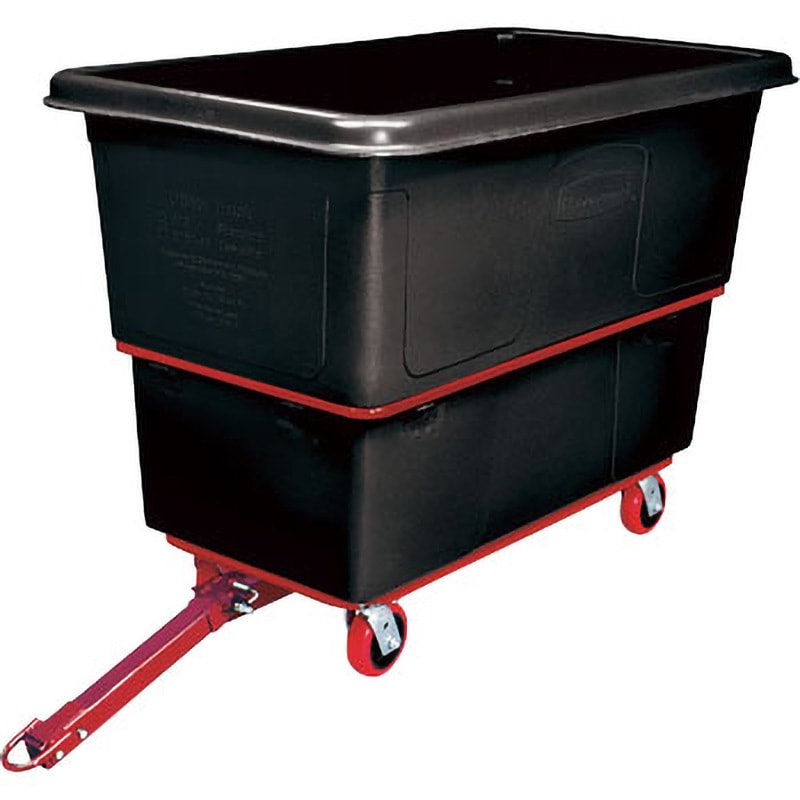 47274107 ヘビーデューティーユーティリティートラック 牽引用 ブラック 1台 ラバーメイド 【通販モノタロウ】