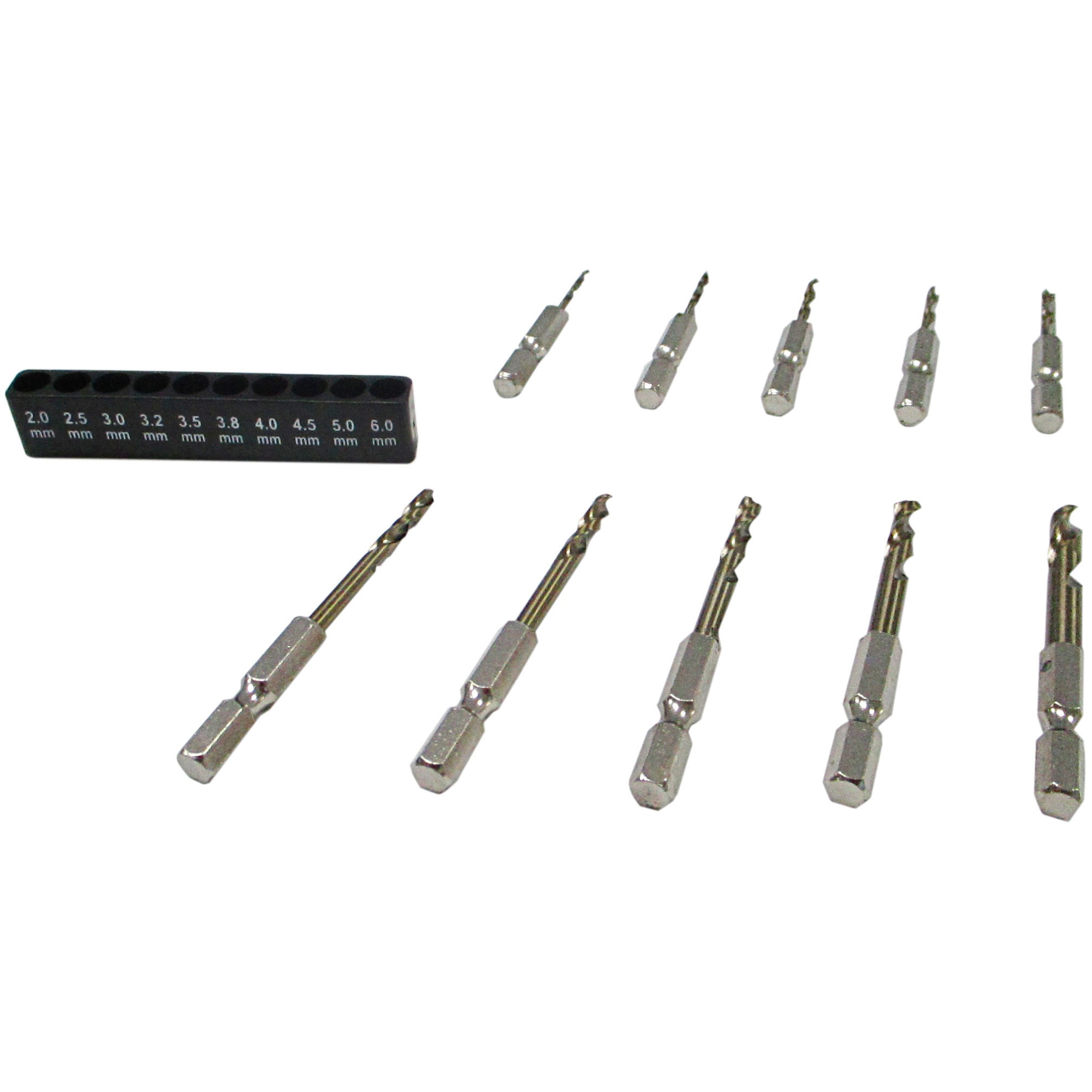 龍軸のパーツ GTSD-10 六角軸ショートドリルドリルセット 1セット(10本) GREAT