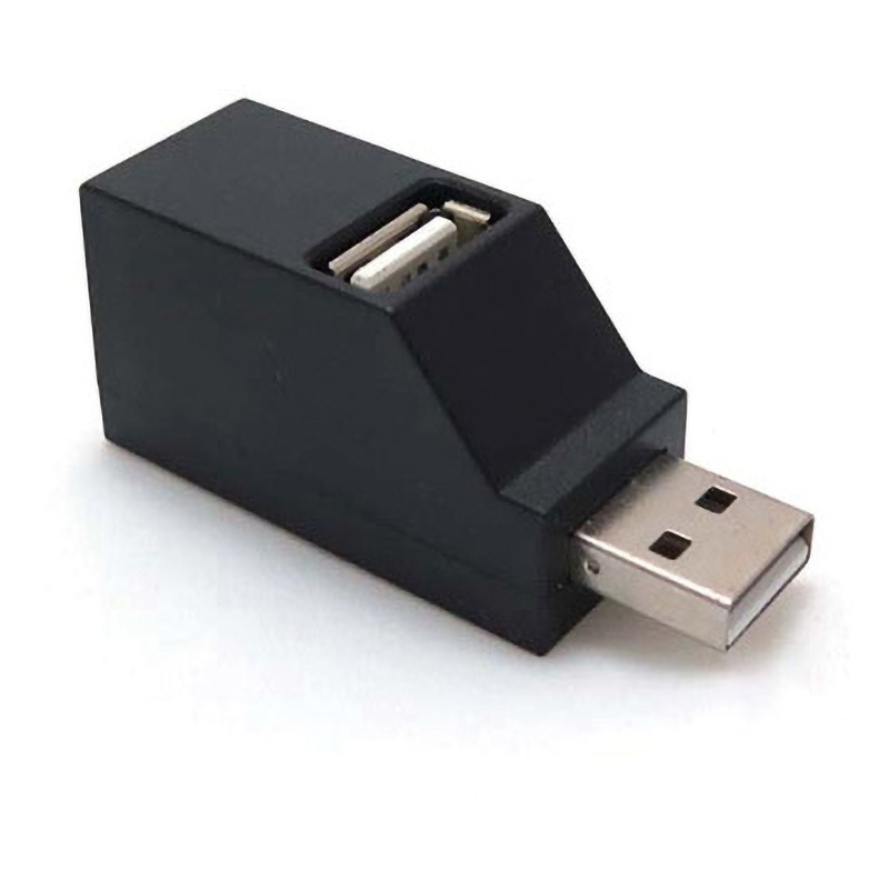 BLOCK3-BK PC直ざしタイプ USB3ポートHUB タイムリー TypeーA ブラック 