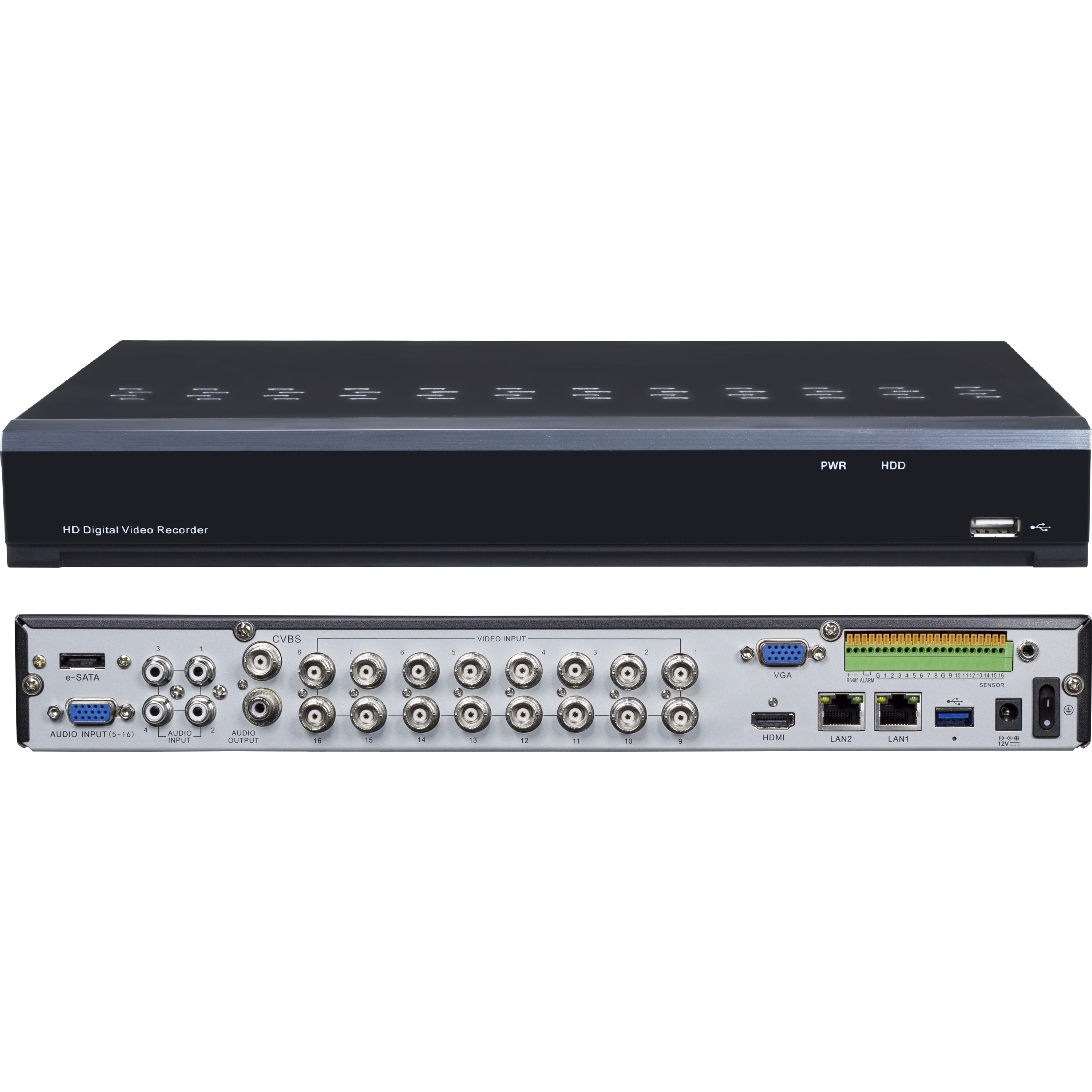 D7116L 4TB アナログ(CVBS/AHD/HD-TVI/HD-CVI)+IPカメラ用