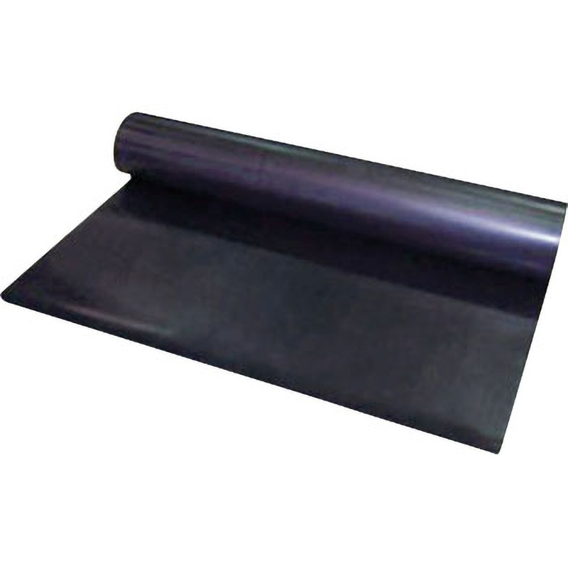 382152 ゴムシート長巻 1．0X1000X10m WAKI(和気産業) 黒色 29,585円