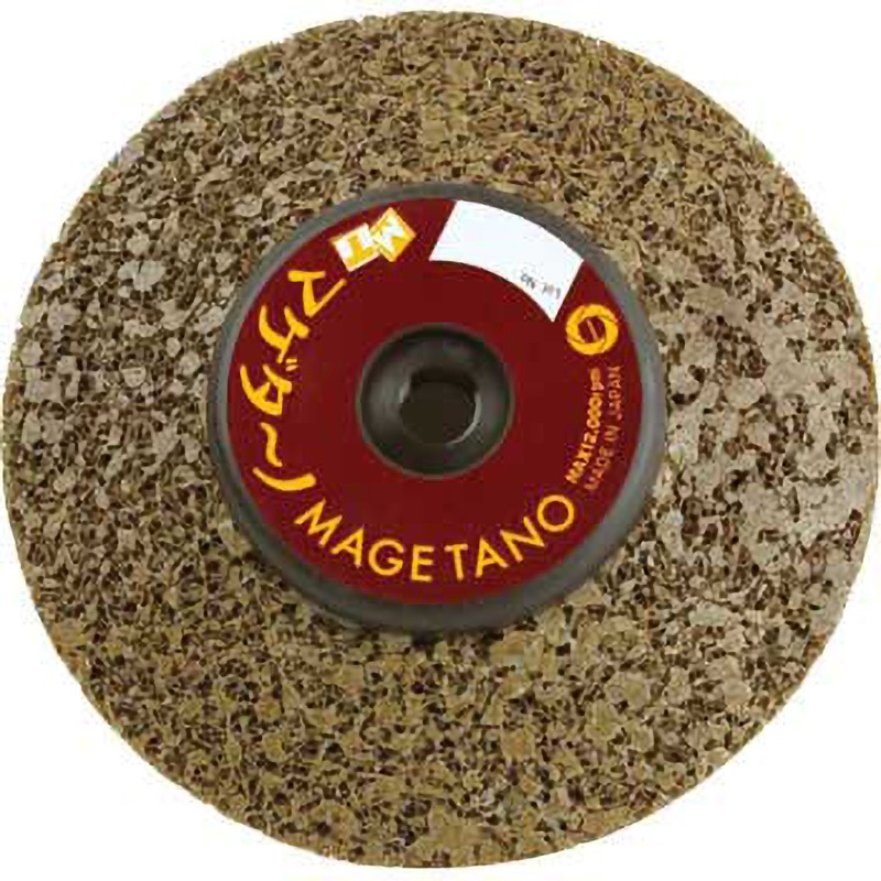 MT100-BR マゲタ～ノ 外径95Φ M10 ムラコ 酸化アルミ #180  1セット(5枚) MT100-BR 5,393円