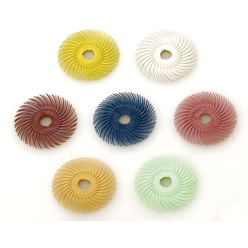 BR DISC 220 2X3/8 ラジアル・ブリッスルディスク 3M(スリーエム) 酸化アルミ 粒度220相当 外径50.8mm 1セット(40枚)