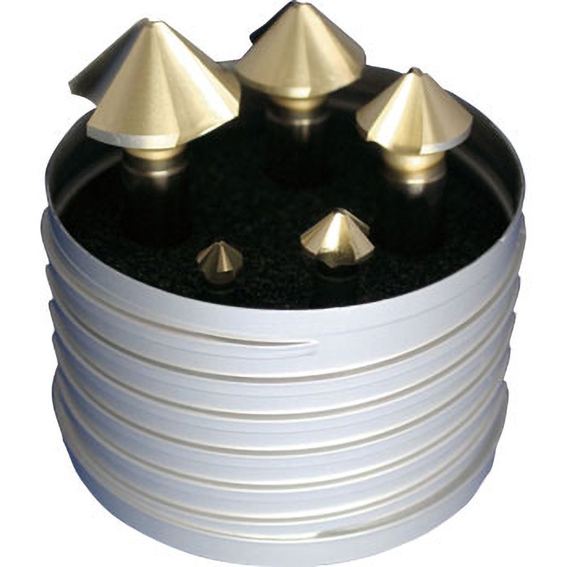 COS110-6.3-25-335C-SP345-SET MEGA-Countersink(CDS110) 不等分割 3枚刃 マパール 先端角90° 特殊Tinコーティング ハイス製