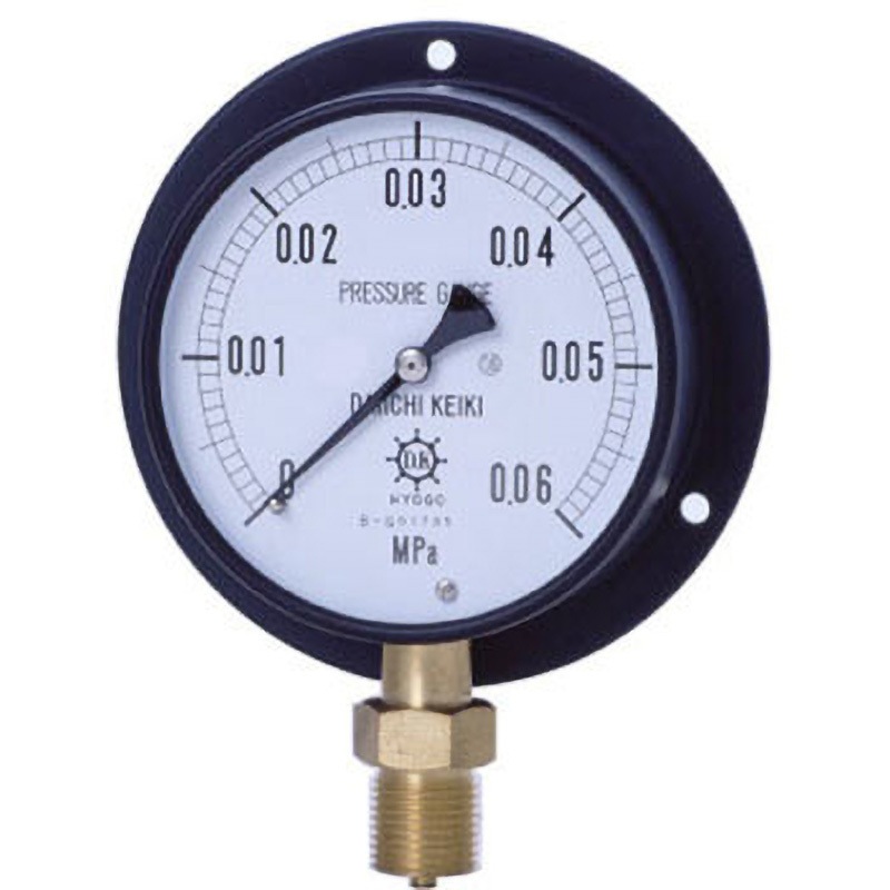 BMS1/2-100X-0.1MPA IPT一般真空計(蒸気用 第一計器 圧力範囲-0.1～0MPa