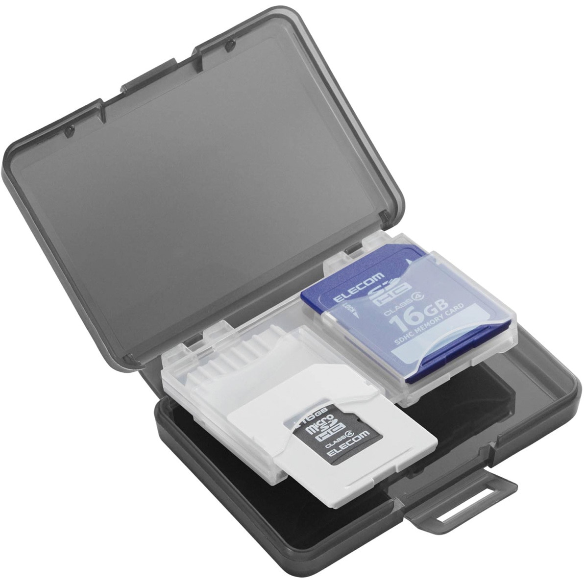 CMC-06NMC4 SDケース 4枚収納 (SDカード1枚+マイクロSDカード3枚