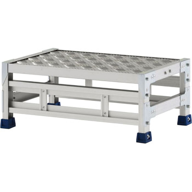 CMT126S 作業台 金具SUS仕様 アルインコ 1段 天板高さ0.25m天板幅400mm奥行600mm  CMT126S