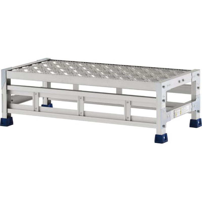 CMT128S 作業台 金具SUS仕様 アルインコ 1段 天板高さ0.25m天板幅400mm奥行800mm  CMT128S