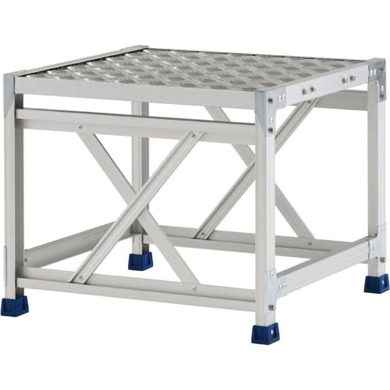 CMT156S 作業台 金具SUS仕様 アルインコ 1段 天板高さ0.5m天板幅600mm奥行600mm  CMT156S