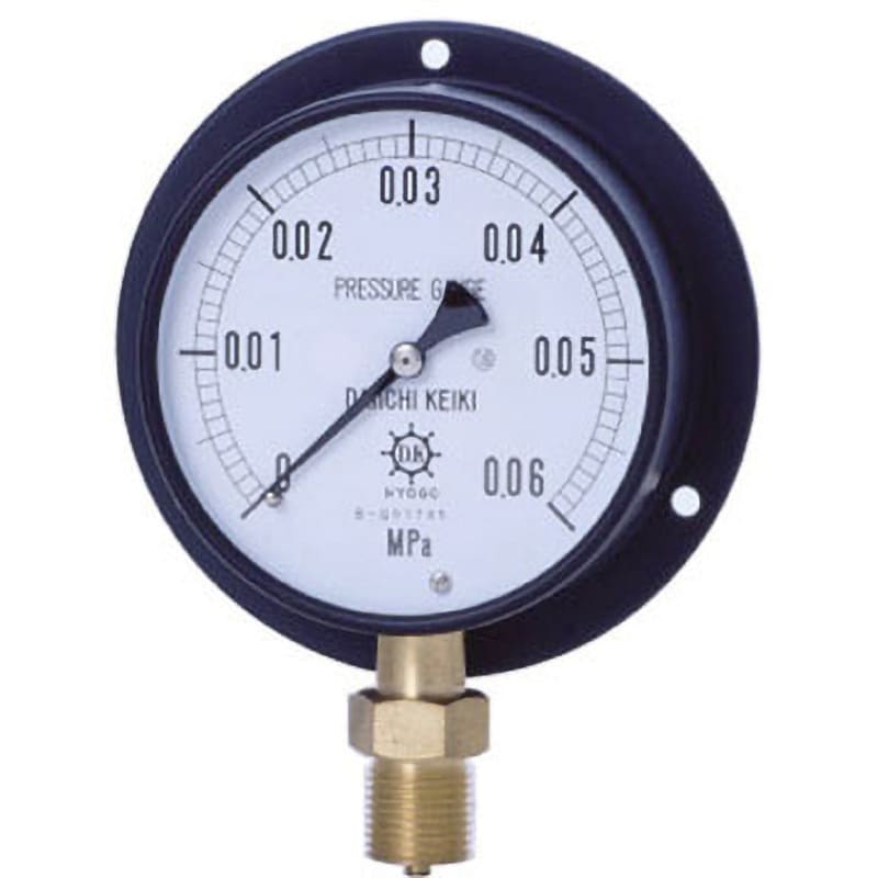 BVU3/8-150:100MPA IPT一般圧力計(耐振用 1個 第一計器 【通販モノタロウ】