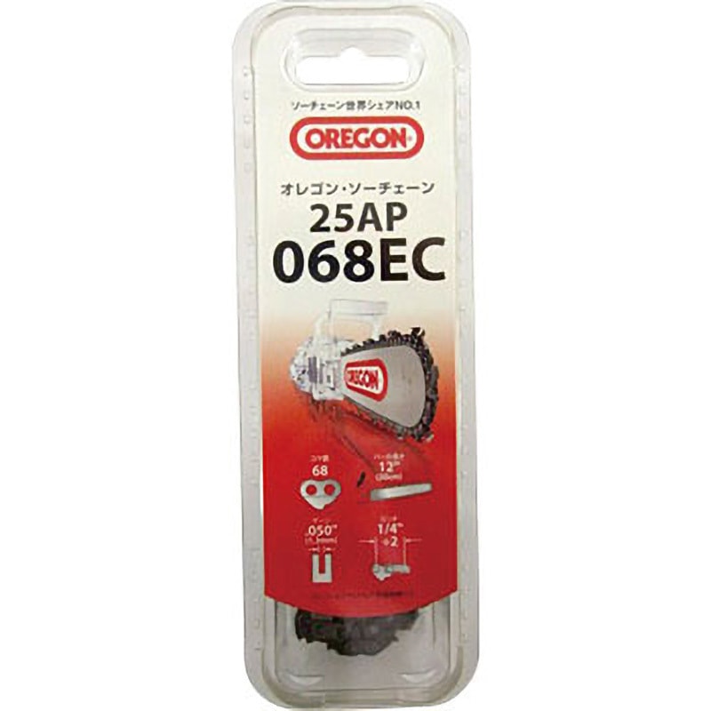 25AP068EC ソーチェーン オレゴン(OREGON) ドライブリンク数68