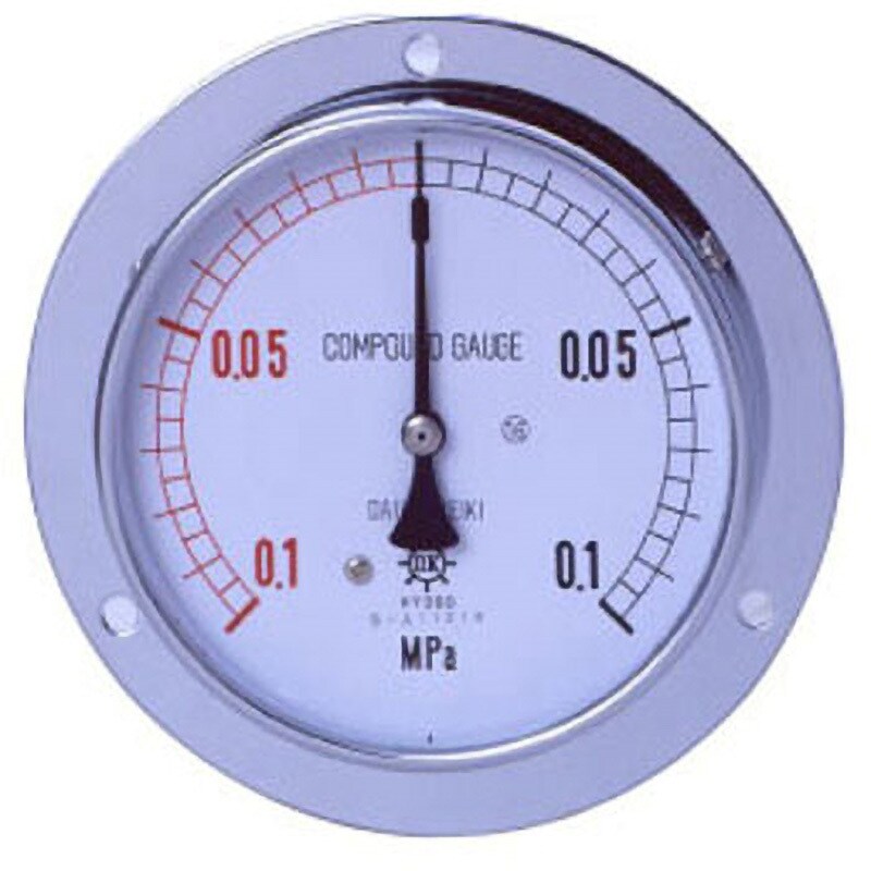 第一計器製作所 MPPプラ密閉型圧力計(要部SUS S-AT3/8-75:5MPA-