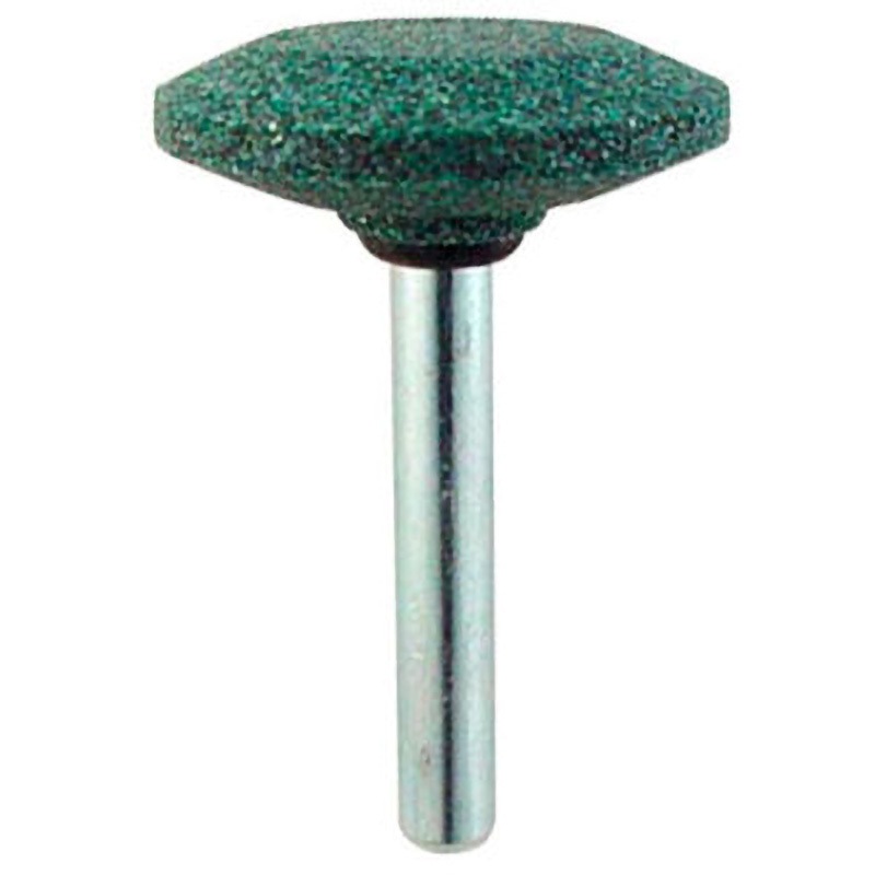 No.3756 軸付砥石(非鉄用) サンフレックス #60 円盤 直径32mm 1