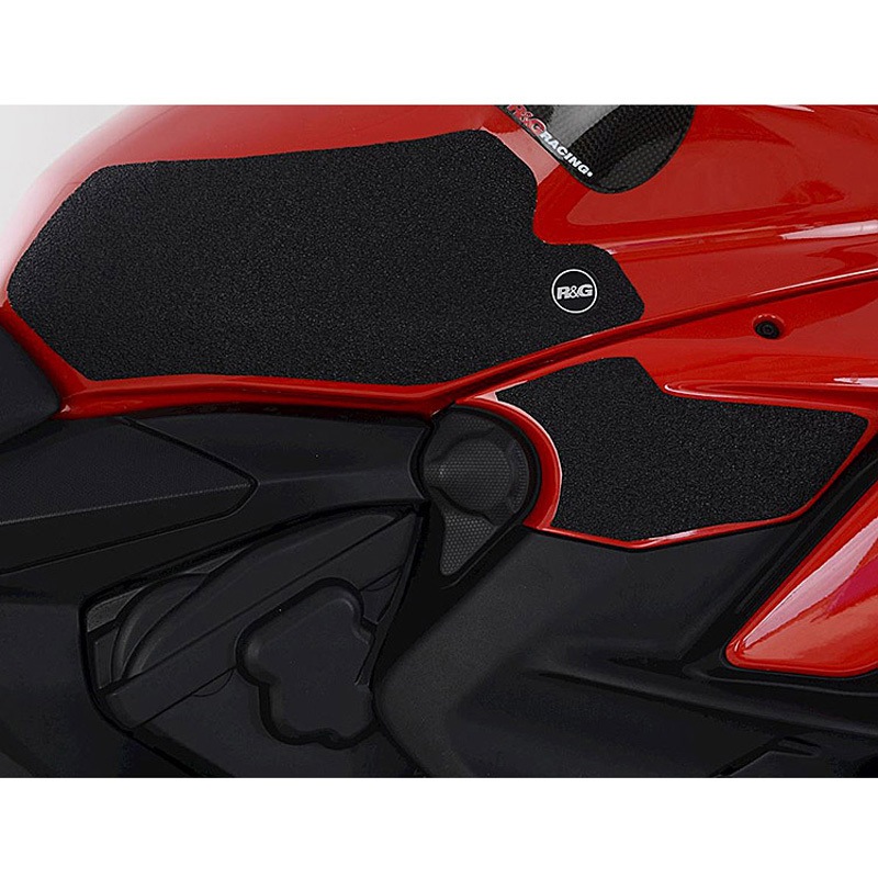 EZRG228BL タンクトラクショングリップ R&G RACING PRODUCTS 適合車種DUCATI Streetfighter V2(22-) 色BLACK   EZRG228BL