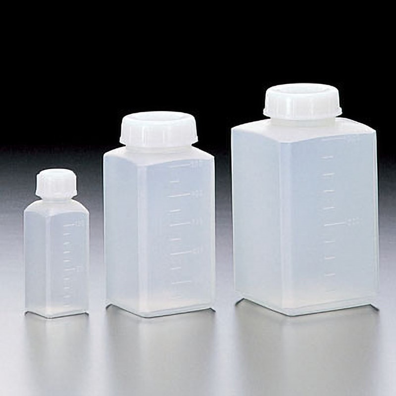 26972 EOG角型滅菌採水瓶 サンプラテック 容量500mL 1ケース(100本