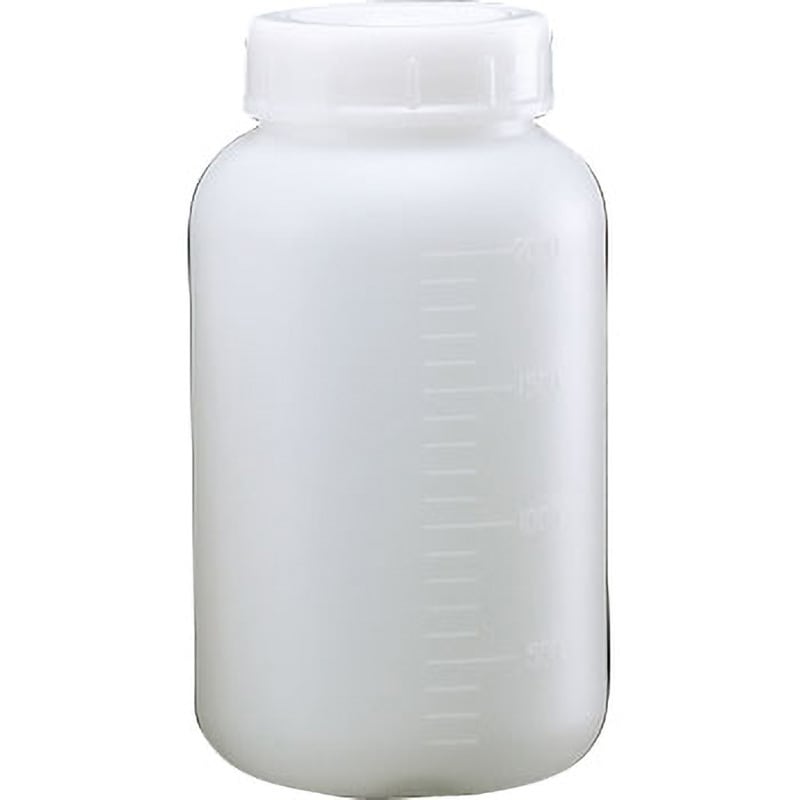 20419 フロロバリアPEボトル広口(フッ素化ポリエチレンボトル広口