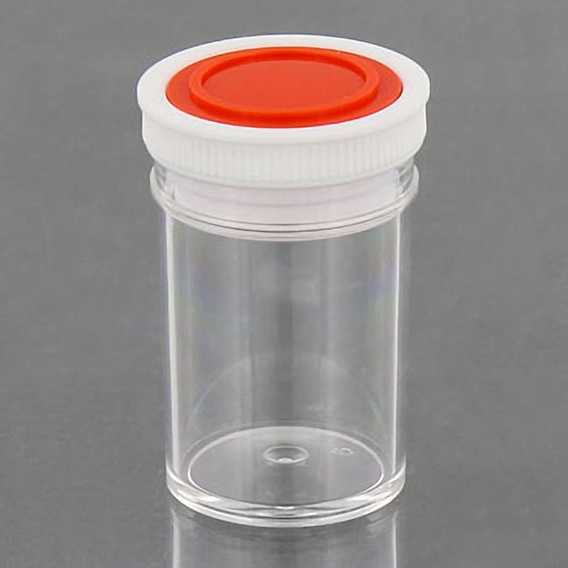 02187c スチロール容器A型(押蓋式) サンプラテック 10mL  1ケース(100本)