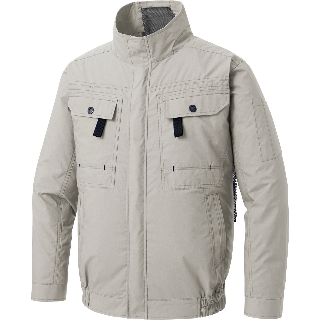 サンエス 空調風神服R長袖シャツ+デバイスセット ( KF92029+3ネイビー+M + RD9390PJ + RD9410PH ) サンエス 空調風神服R長袖ワークブルゾン+デバイスセット ( KF90450+13