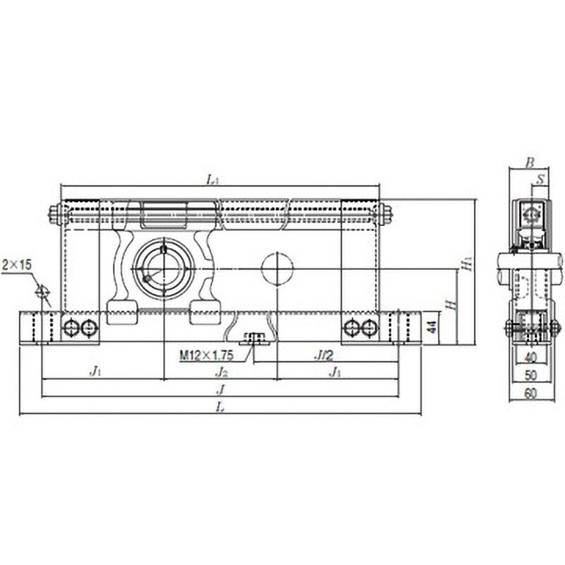 UCL208-10D1 軽溝形鋼製フレーム/円筒穴形止ねじ式 UCL形 1個 エヌティーエヌ(NTN) 【通販モノタロウ】