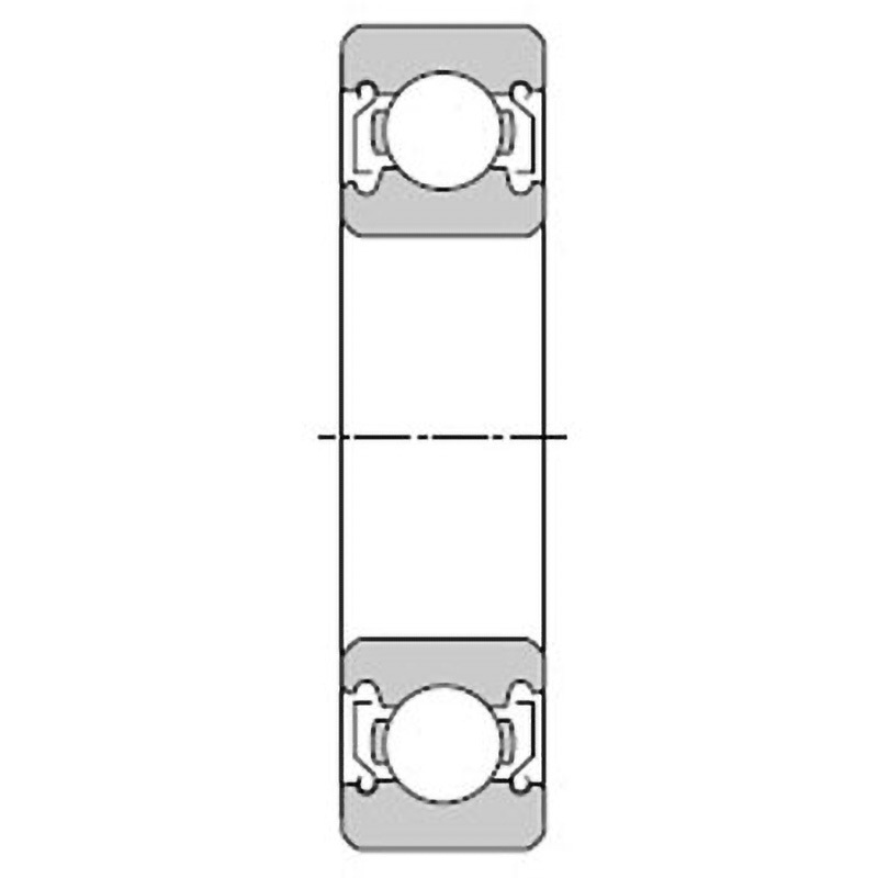 6412ZZ/5K 深溝玉軸受 6400形 NTN(エヌティーエヌ) 内径60mm外径150mm幅35mm 8,745円