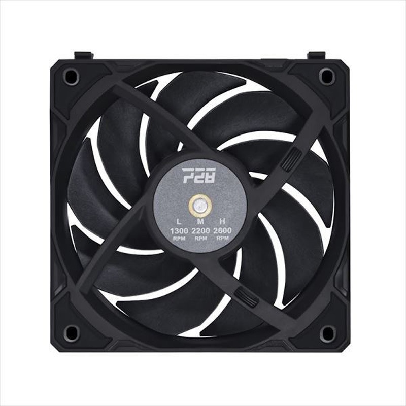 UF-P28-120-3B 120mmケースファン LIAN LI ブラック色 UF-P28