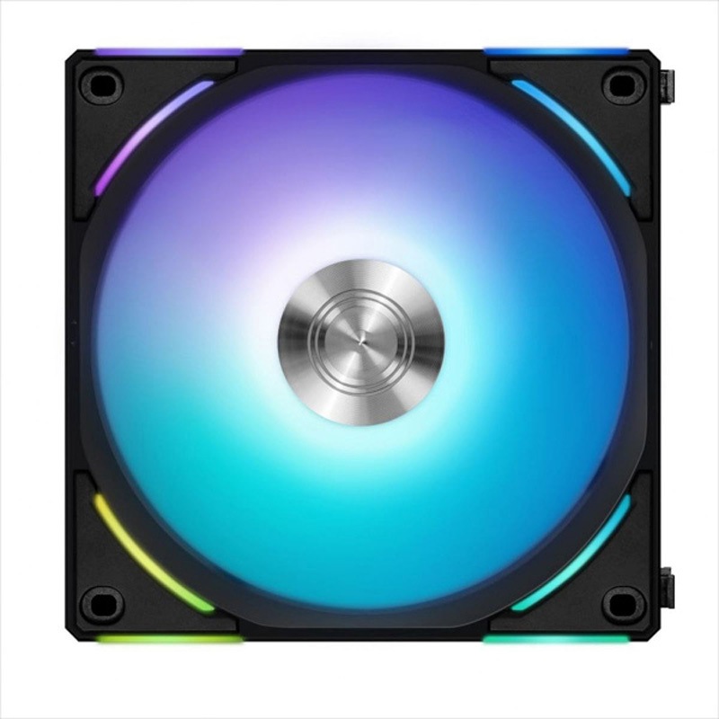 UF-AL140-1B V2 140mmケースファン LIAN LI ブラック色   UF-AL140-1B V2