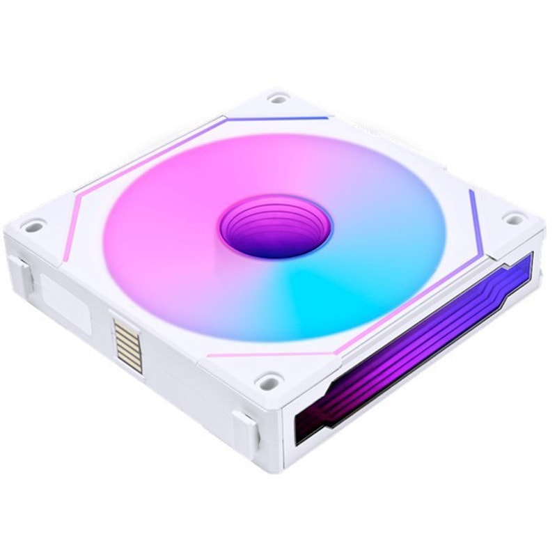 新品 正規品 LIANLI ケースファン UNI FAN RS-SL-INF UF-RS-SLIN120-1W 120mmケースファン LIAN LI ホワイト色 UF-RS