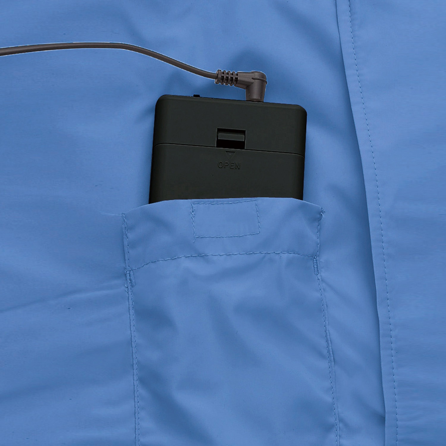 KF90740-KS036 空調風神服 難燃長袖ブルゾン (フラットハイパワー