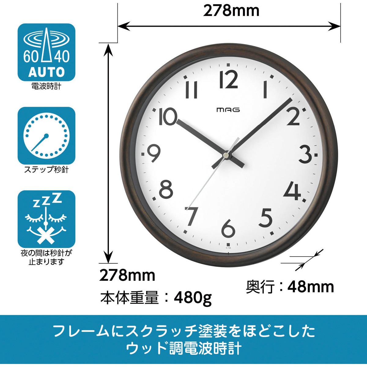 掛け時計 楽天市場】マラソン+4倍日 INTERZERO インターゼロ 【 OCTAGON CLOCK