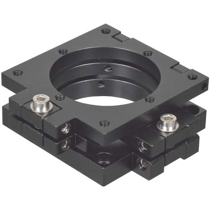 専用＊2点 アライメント用二軸傾斜フィックスステージ 中央精機 回転ステージ