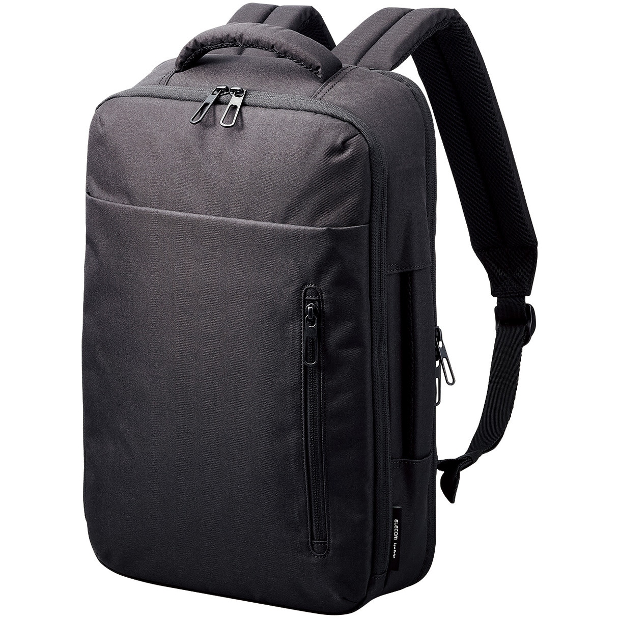 BM-BPTWBK ビジネスリュック 12L 2way 撥水加工 14インチノートPC 収納可 通勤 通学 ビジネスバッグ 1個 エレコム 【通販モノタロウ】