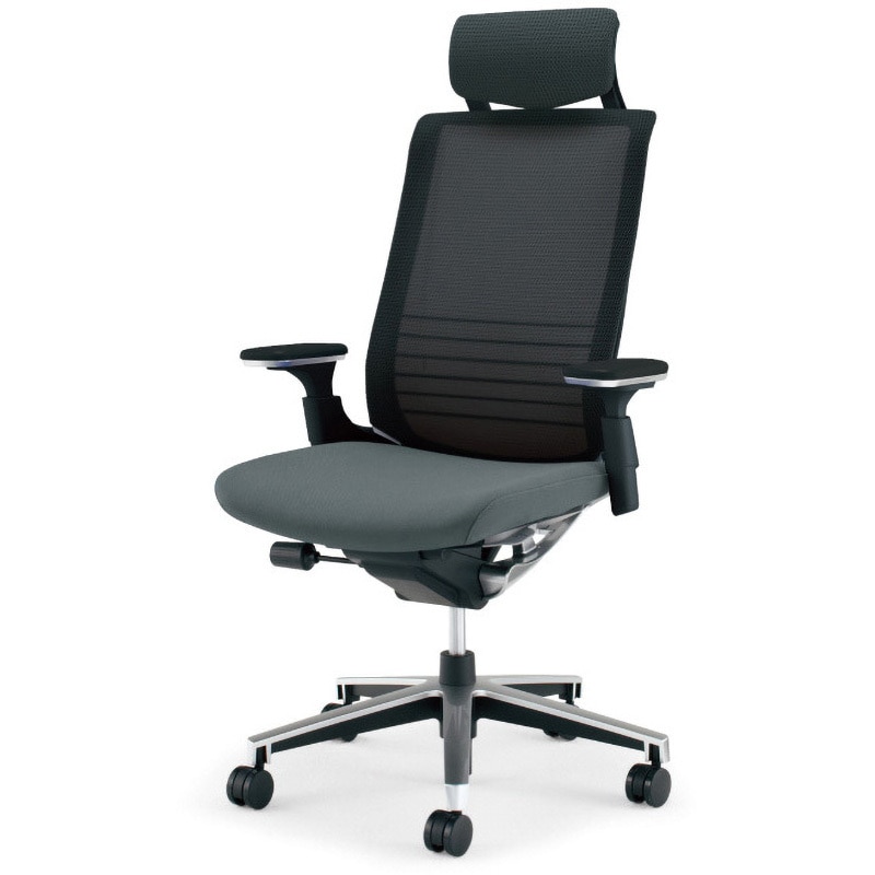 CR-GA2515E6GME5-W オフィスチェアー インスパイン ヘッドレスト付きタイプ(配送・組立サービス付き) コクヨ CR-GA2515E6GME5-W