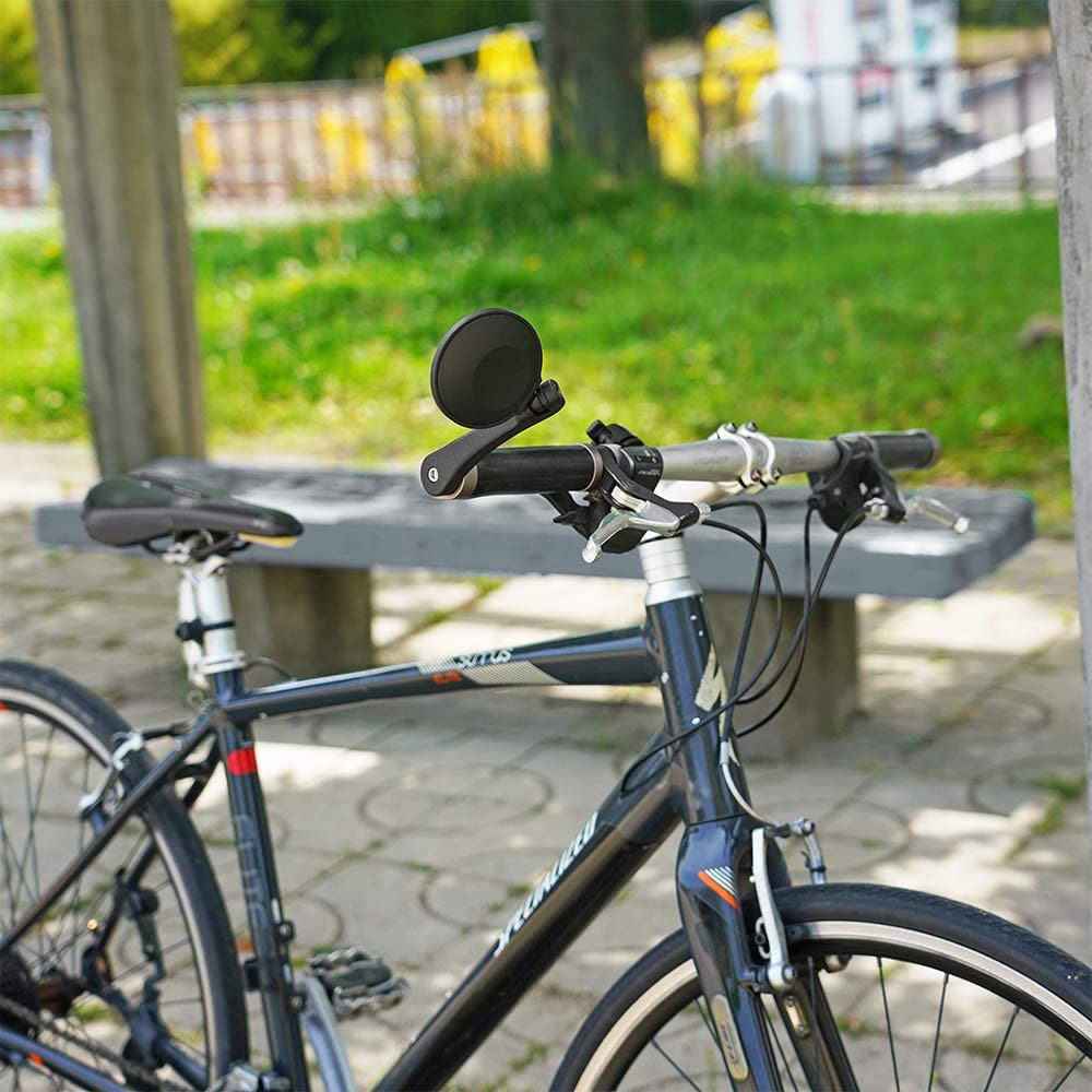 バーエンド 自転車 ミラー ブルホーンタイプ