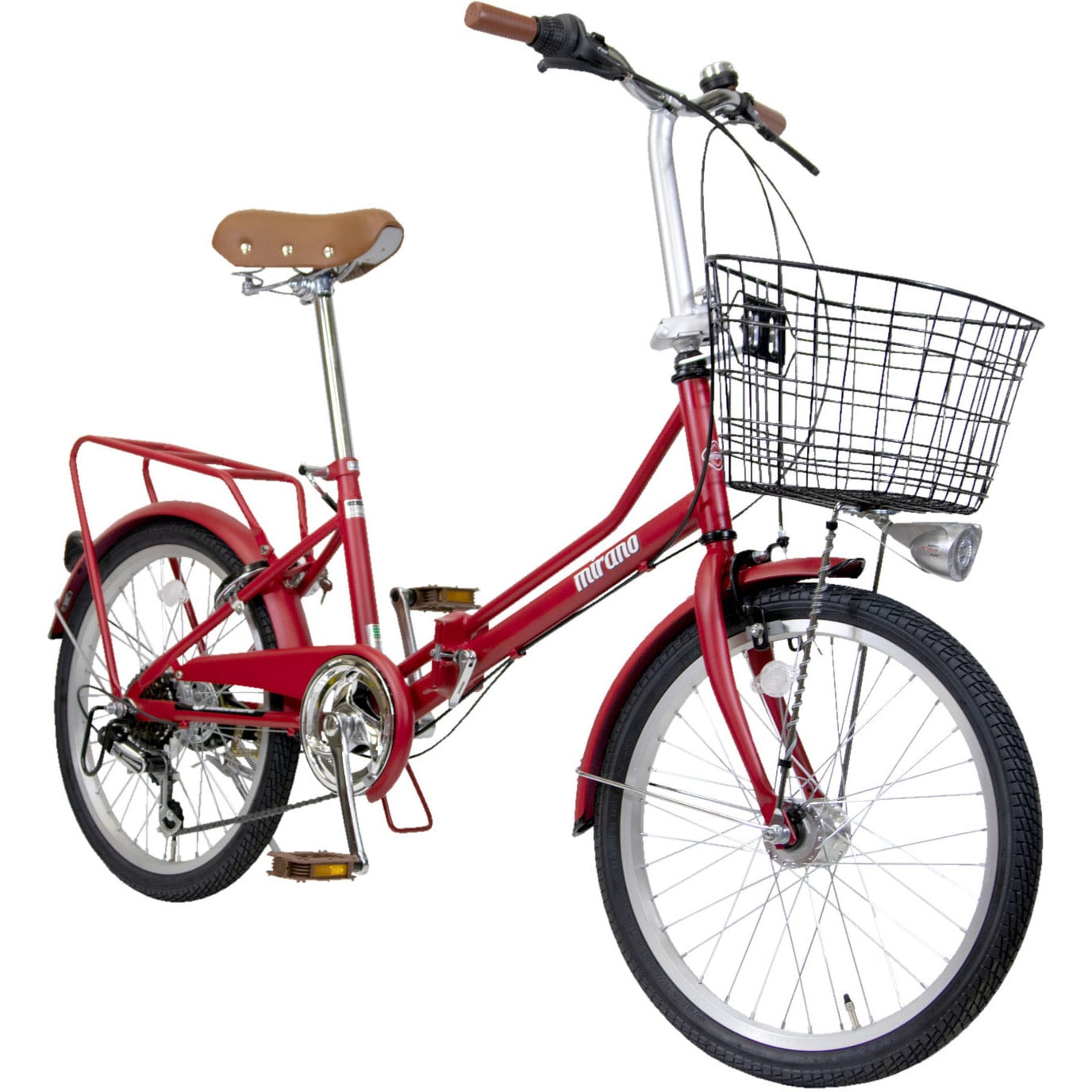 MO-TZ-206HDTC-RD 防災サイクル AERO 20型6段変速・LEDオート