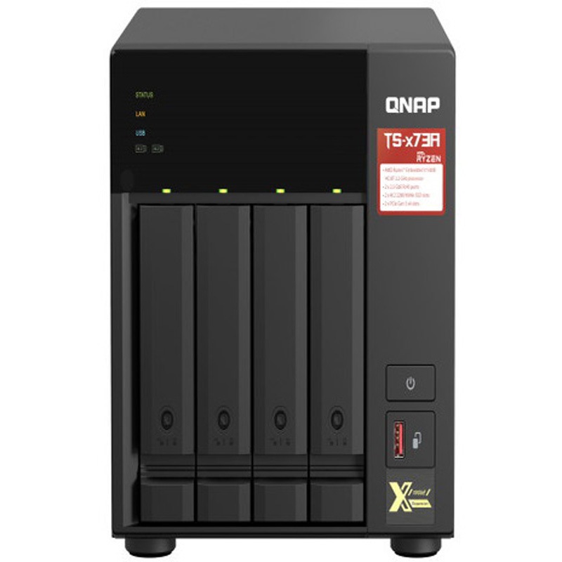 T473AW204 QNAP NAS TS-473A WD Red タワー 4Bay 1個 QNAP 【通販モノタロウ】