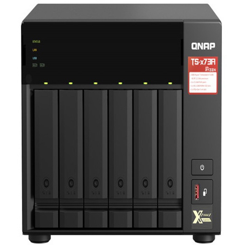 T673AW406 QNAP NAS TS-673A WD Red タワー 6Bay 1個 QNAP 【通販モノタロウ】 217,000円