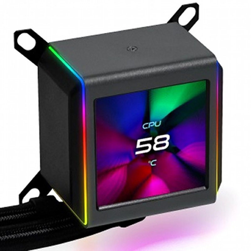 LL-GA2-LCD-360-SLINF-BK 水冷クーラー 1個 LIAN LI 【通販