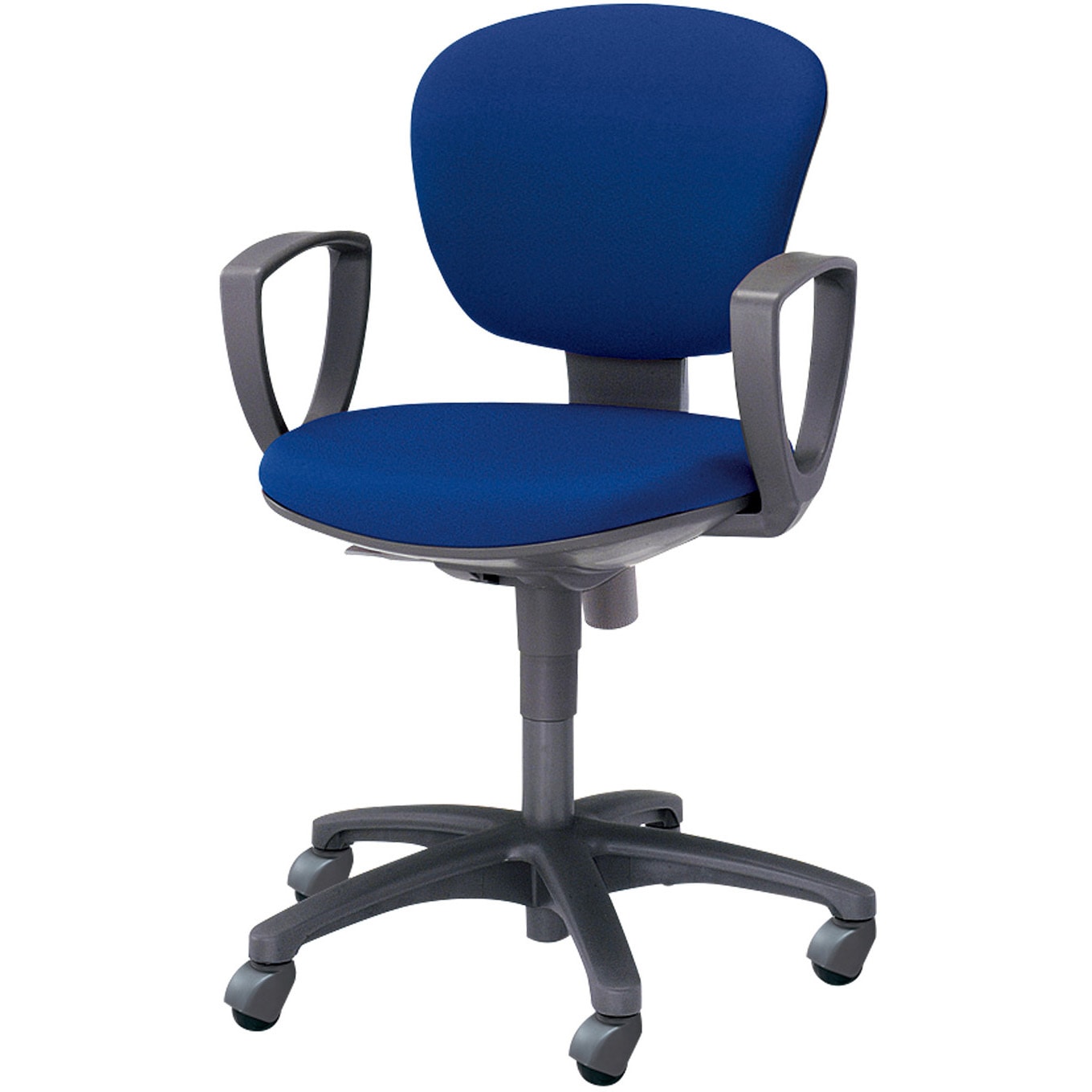 CR-G219F4HSN65-VN オフィスチェアー レグノ2 セパレートタイプ (配送・組立サービス付き) コクヨ ローバック 肘掛あり ゴム単輪キャスター 材質強化ナイロン脚  CR-G219F4HSN65-VN