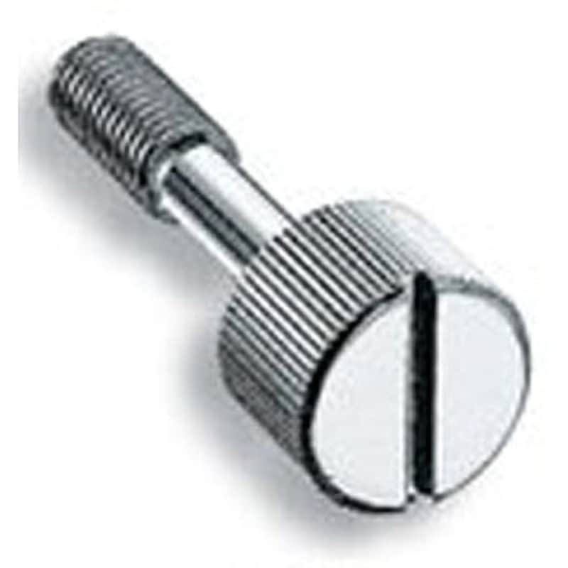 A-176-18 足長ローレットつまみ(M5×L1=22×L2=14) TAKIGEN(タキゲン) 丸