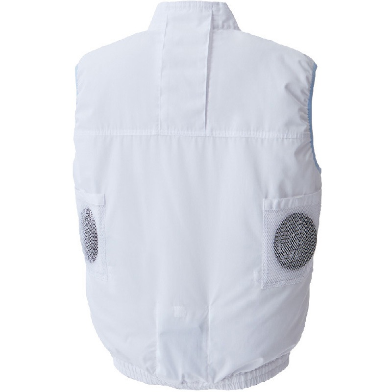 FX72359-KS036 空調風神服 白衣ベスト (フラットハイパワーファン