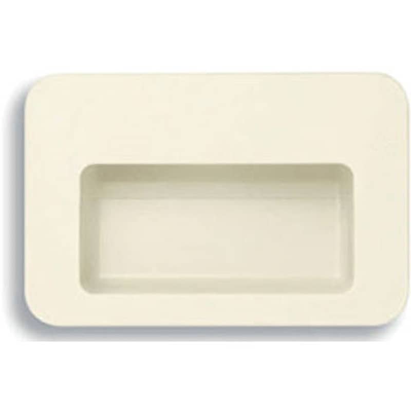 ヒデアキ AP-566-W-1-Ivory ワンタッチ硬質塩化ビニル取手 1個 TAKIGEN