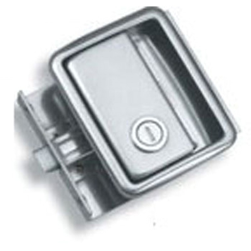 A-1151R-11-2 ステンレス ラッチ式平面ハンドル TAKIGEN(タキゲン) 鍵400 適合板厚1.0～3.2mm