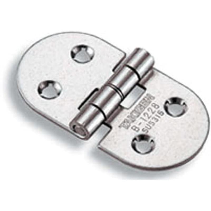 B-1228 ステンレス マリンヒンジ(穴アキ) 1個 TAKIGEN(タキゲン