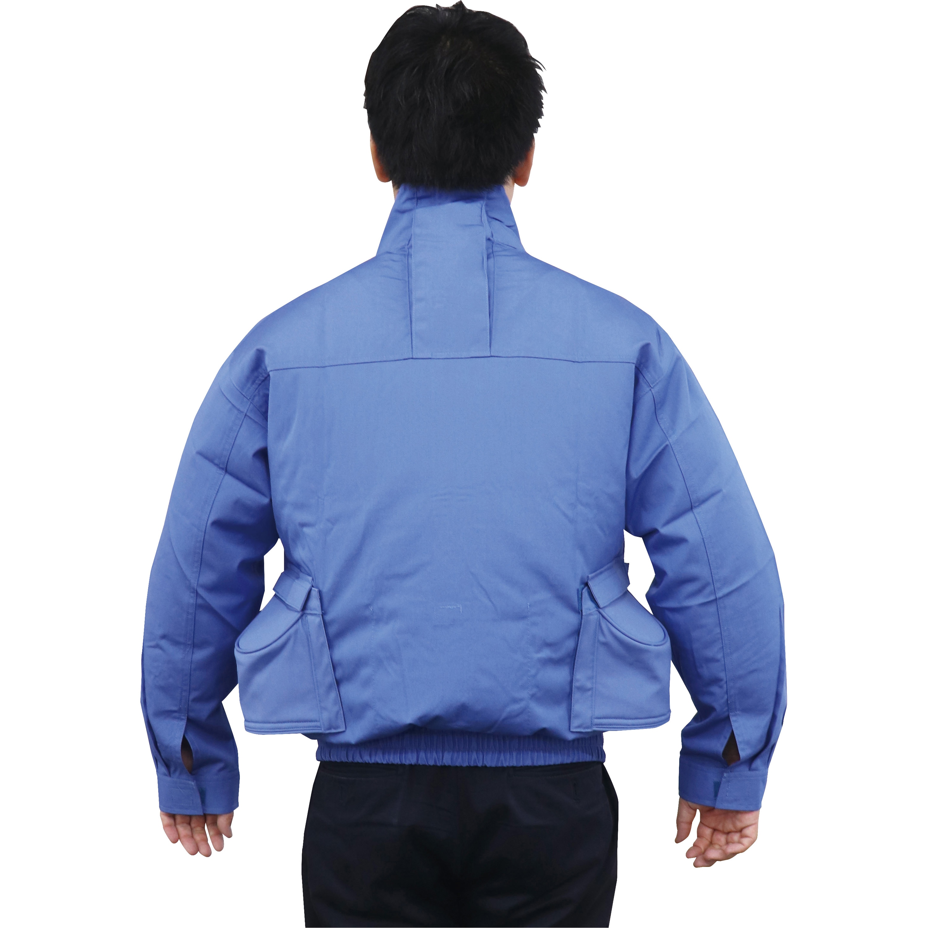 8000-KS036 空調風神服 防炎ブルゾン保護カバー付 (フラットハイパワー