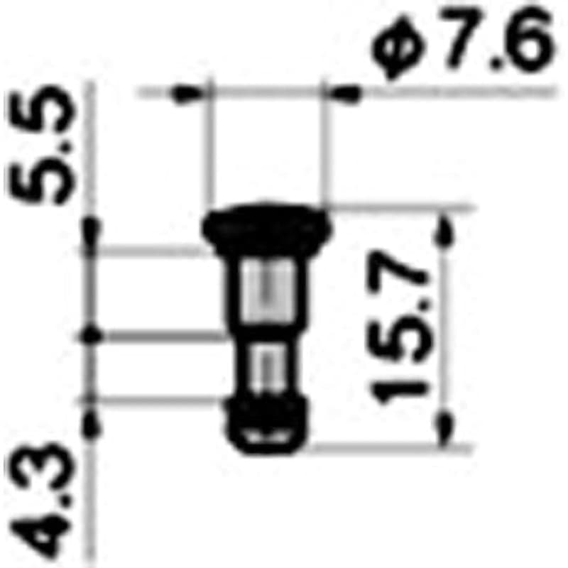 のこっち Amazon | タキゲン ナイラッチ 頭部形状:ミニ CP-522-4-5 | 留め金