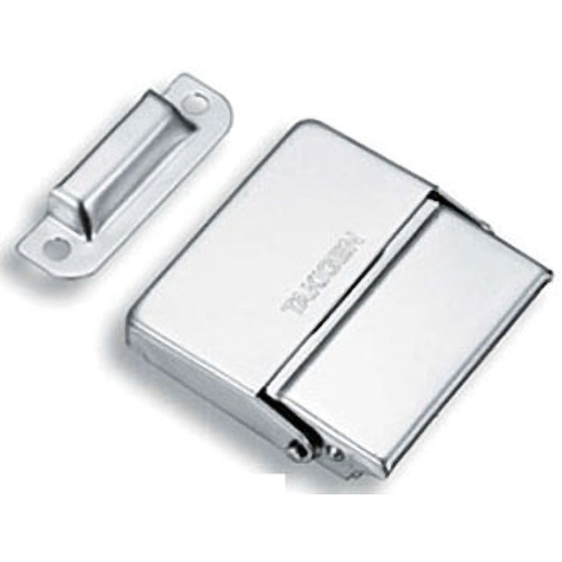 C-1086 ステンレス角型パチン錠 1個 TAKIGEN(タキゲン) 【通販モノタロウ】