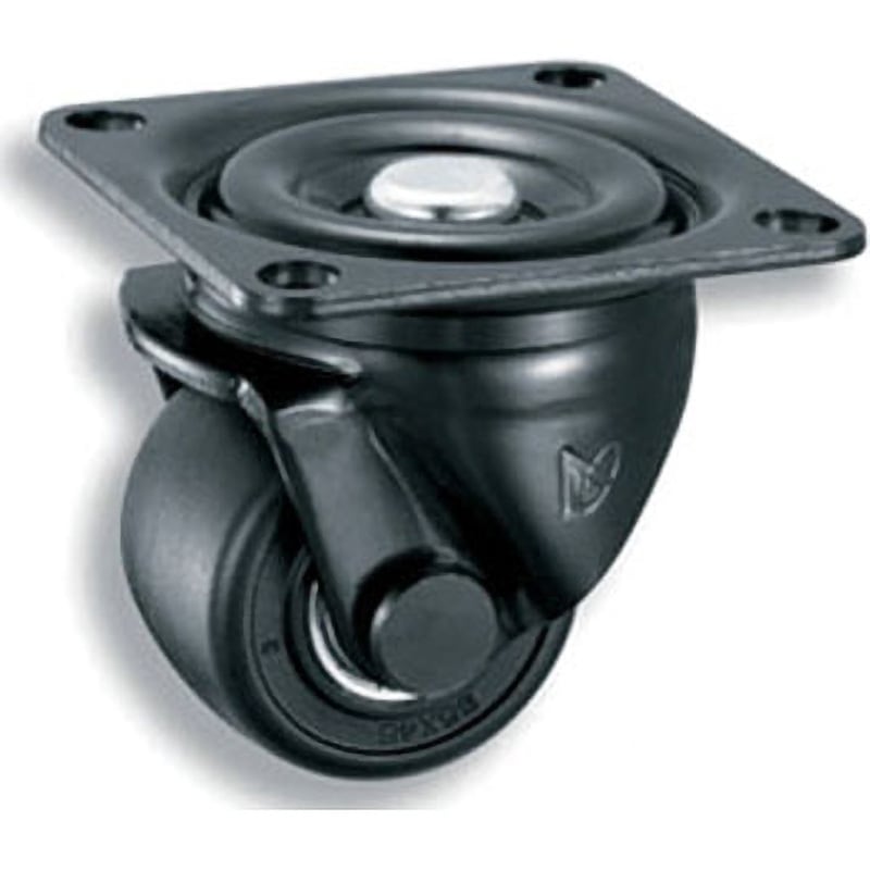 K-610J-65-N 低床超重量用自在キャスター 1個 TAKIGEN(タキゲン