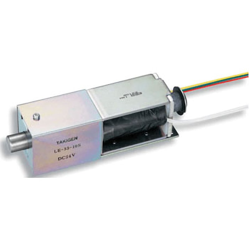 LE-33-10-S ソレノイドロック(通電時施錠型) 1個 TAKIGEN(タキゲン
