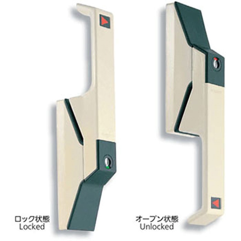 FA-630-R(#R0220) ロックハンドル(2ポイント) TAKIGEN(タキゲン) 鍵R0220