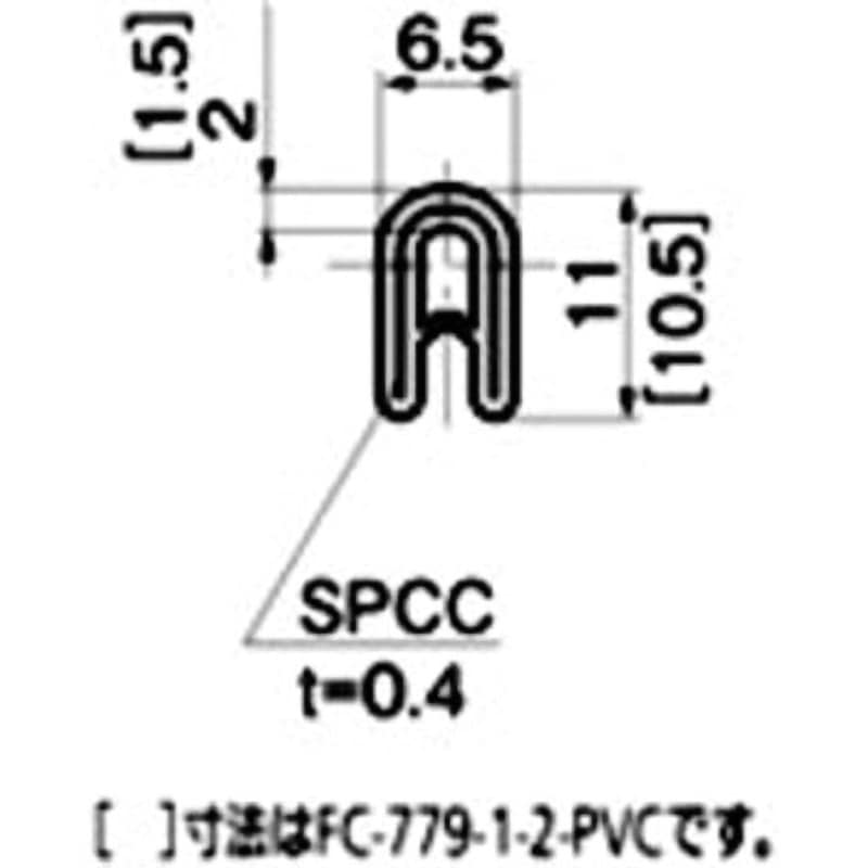 FC-779-1-2(1m) ワンタッチパッキン 1個 TAKIGEN(タキゲン